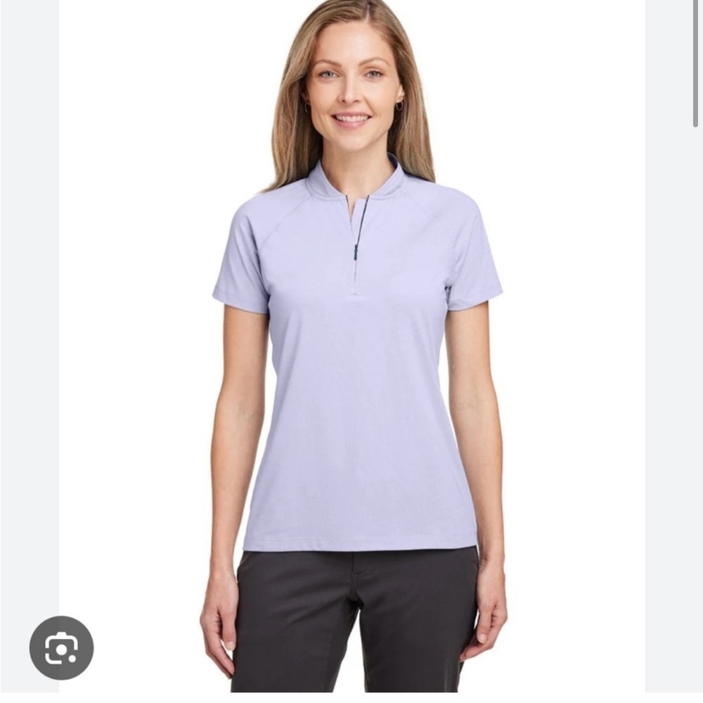 Swannies Golf Women's Light Purple Zip-Up Top Brand New w tags small